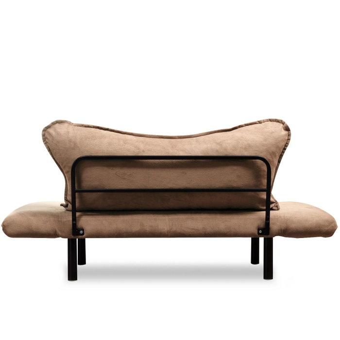 Atelier Del Sofa Chatto - Sofá-Cama de 2 Plazas Marrón Claro